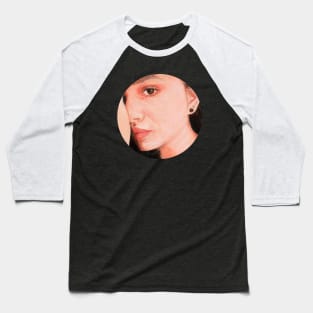 Staring girl portrait Baseball T-Shirt